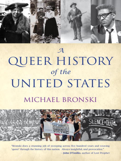 Title details for A Queer History of the United States by Michael Bronski - Wait list